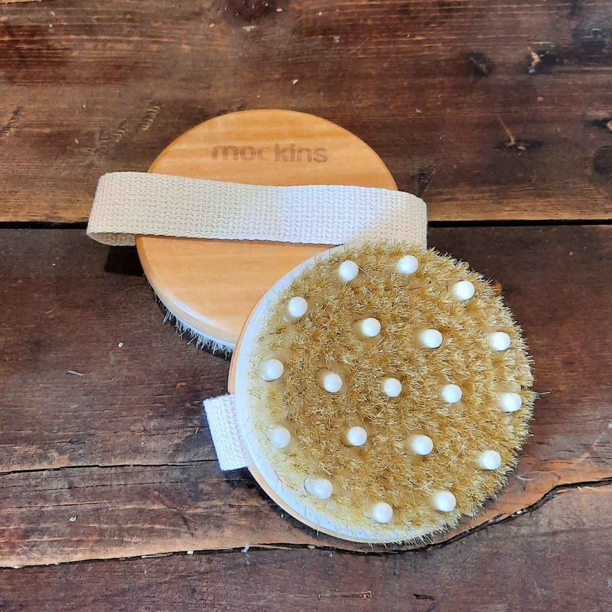 Natural Boar Bristle Palm Body Brush