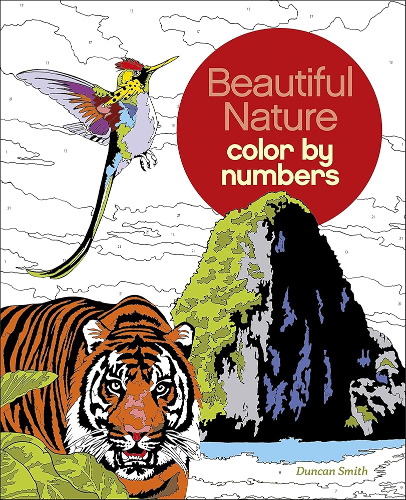 Beautiful Nature Color by Numbers | Coloring Book