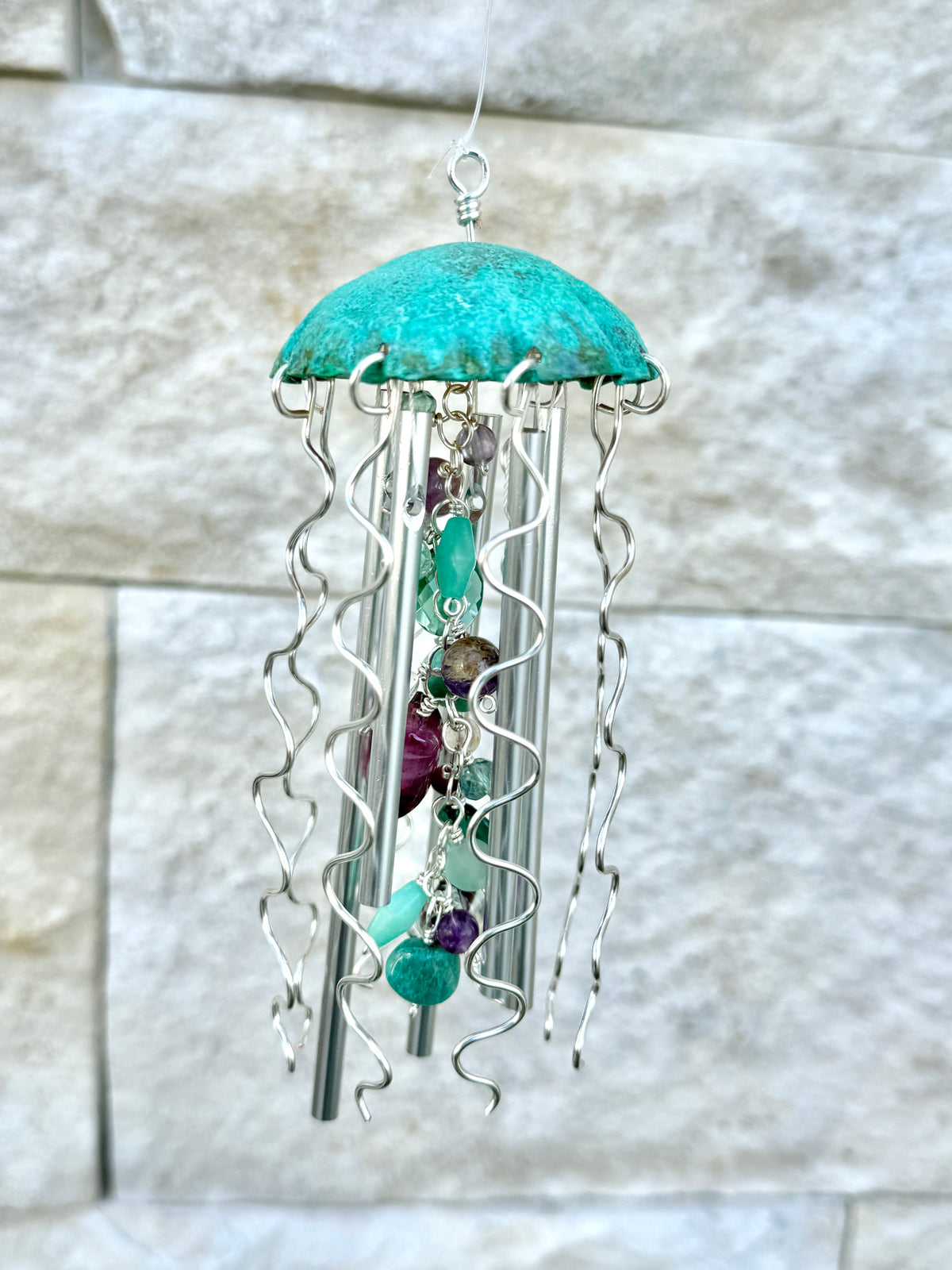 Handmade Jellyfish Wind Chime