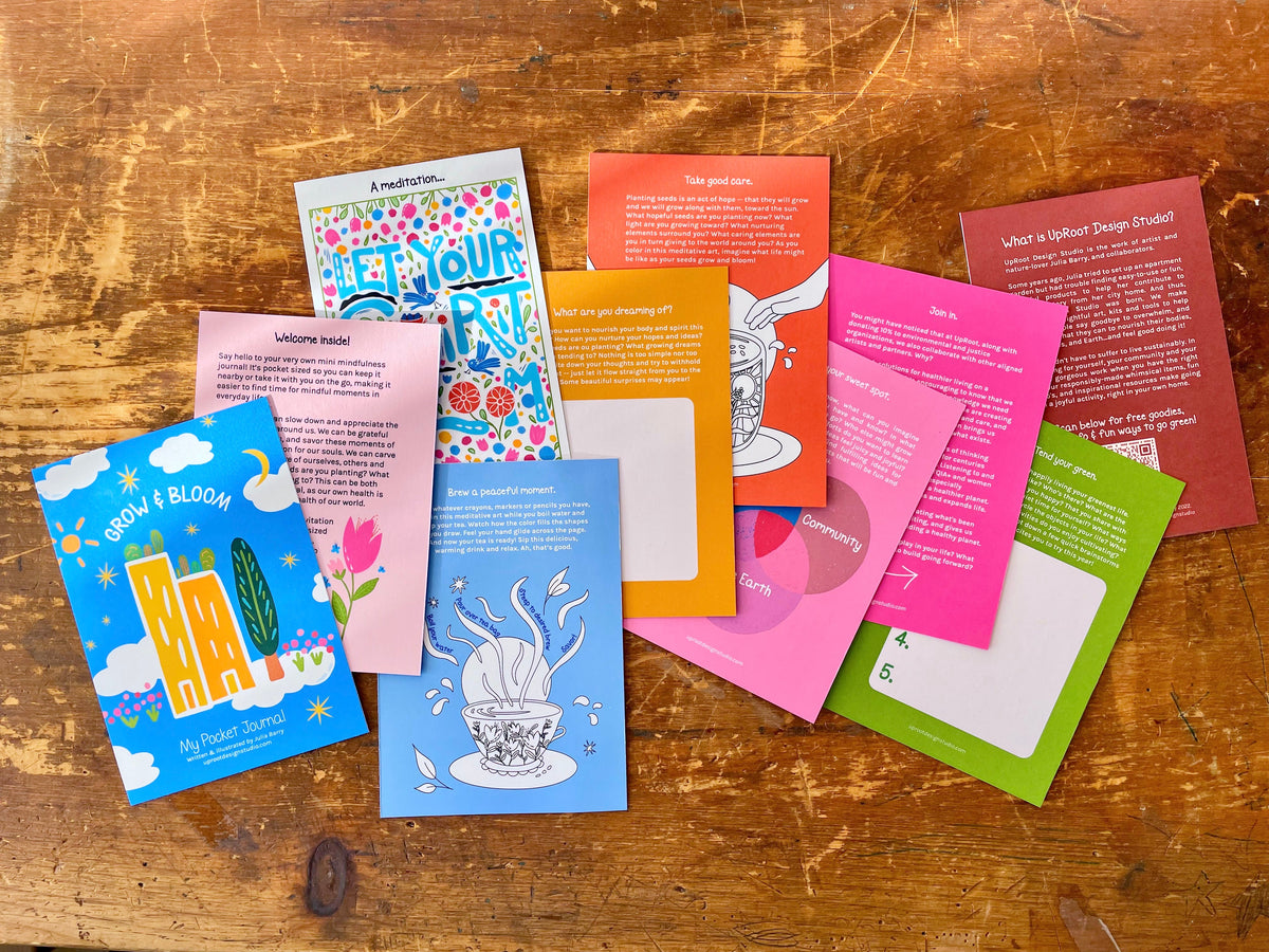 Get Growing Garden in a Bag Kit with Mindfulness Journal