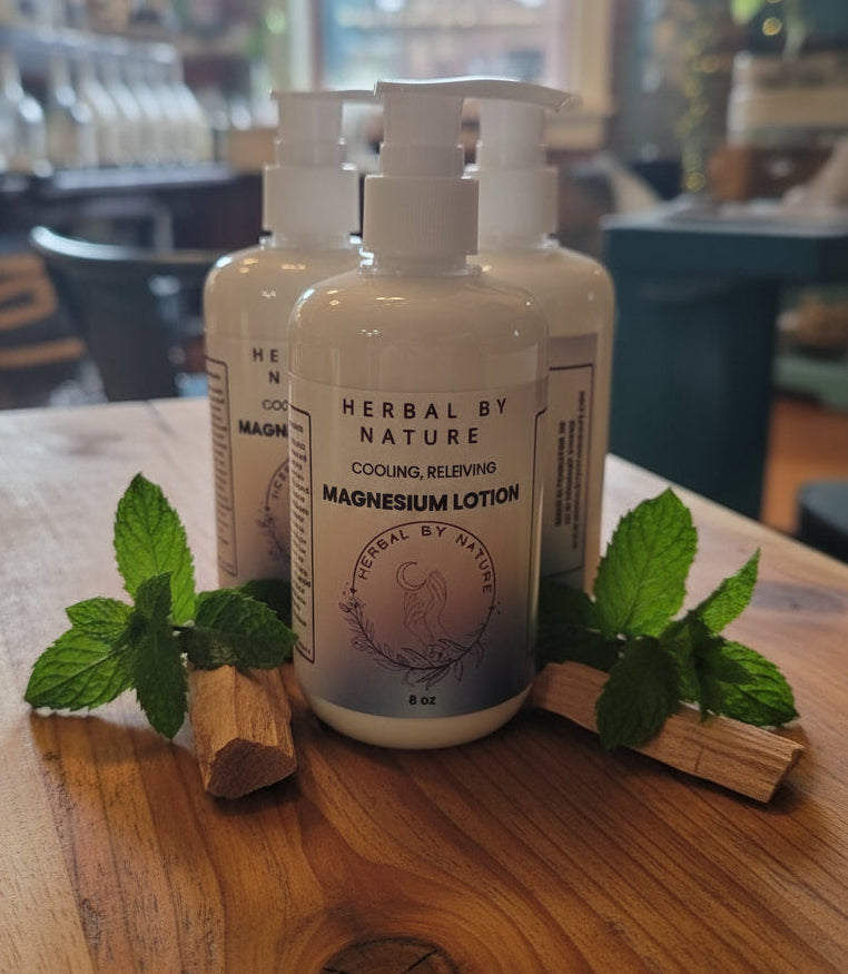 Cooling Magnesium & Shea Butter Lotion | 8 oz