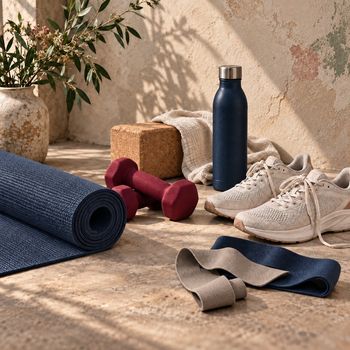 Move: stretching, strengthening, wandering and working up a sweat.