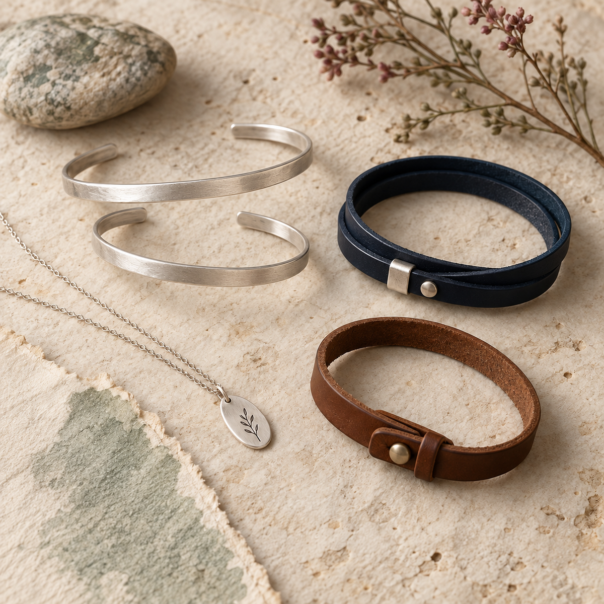 Jewelry: make a statement, carry a reminder or wear it "just because".
