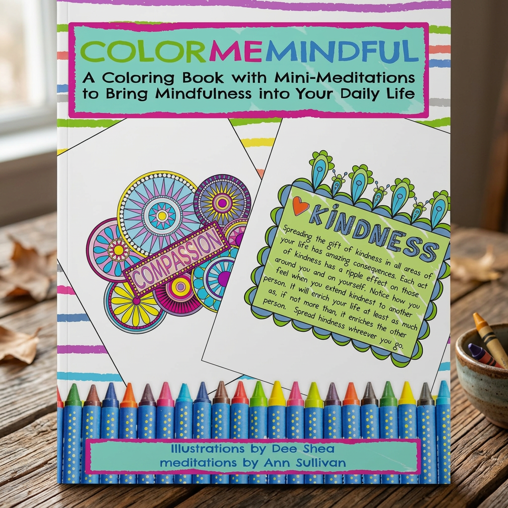 Color Me Mindful: Coloring Book with Mini-Meditations - Paperback