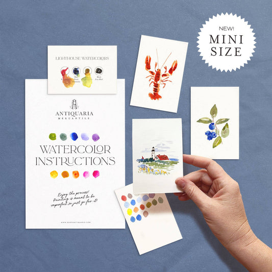 Lighthouse Mini Watercolor Painting Kit - Made in USA