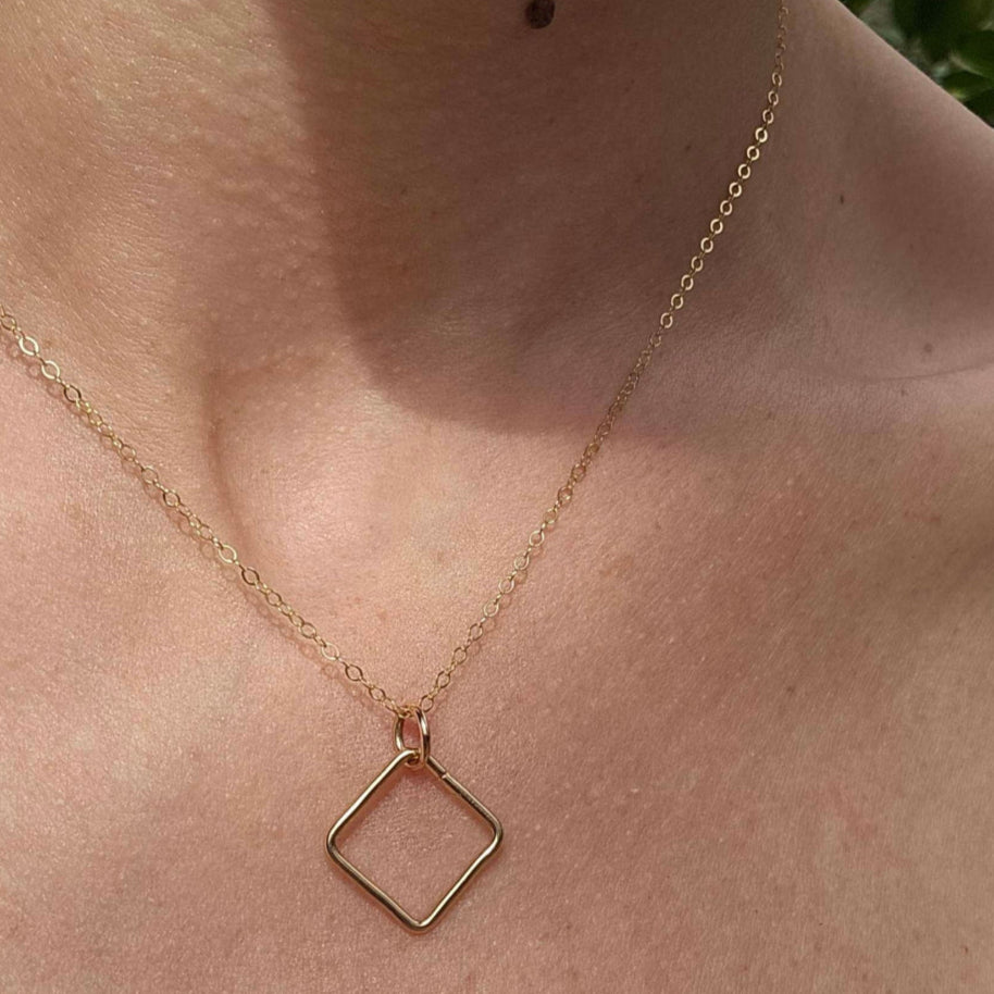Box Breathing Necklace