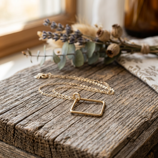 Box Breathing Necklace