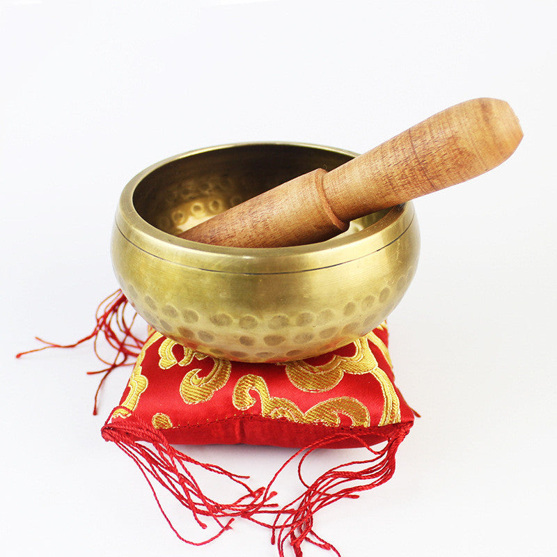 Hand-Hammered Singing Bowl from Nepal