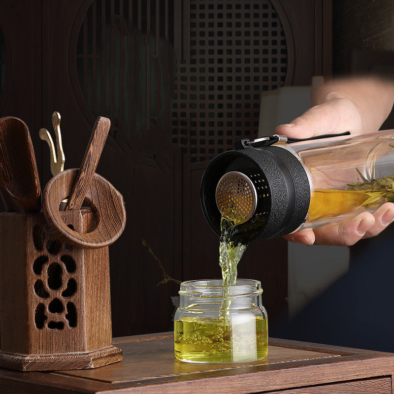 Glass Tea Infuser Bottle