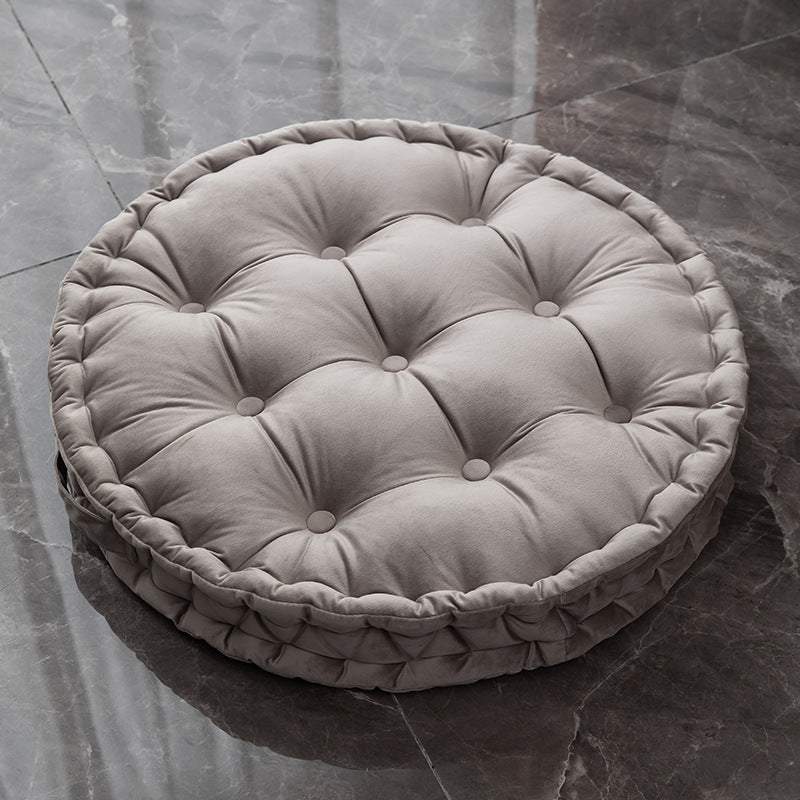 Round Tufted Floor Cushion