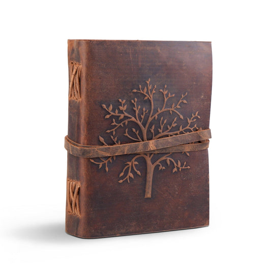 The Sapling Tree of Life Leather Journal