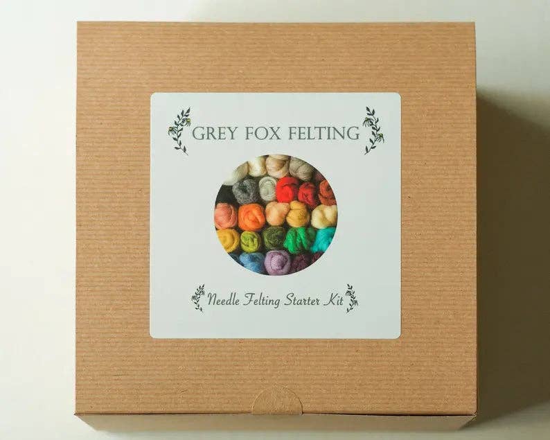 Needle Felting Starter Kit - Newbie / Beginner Friendly - Made in USA