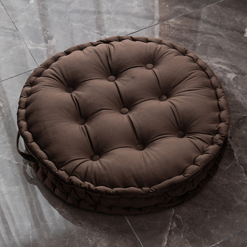 Round Tufted Floor Cushion