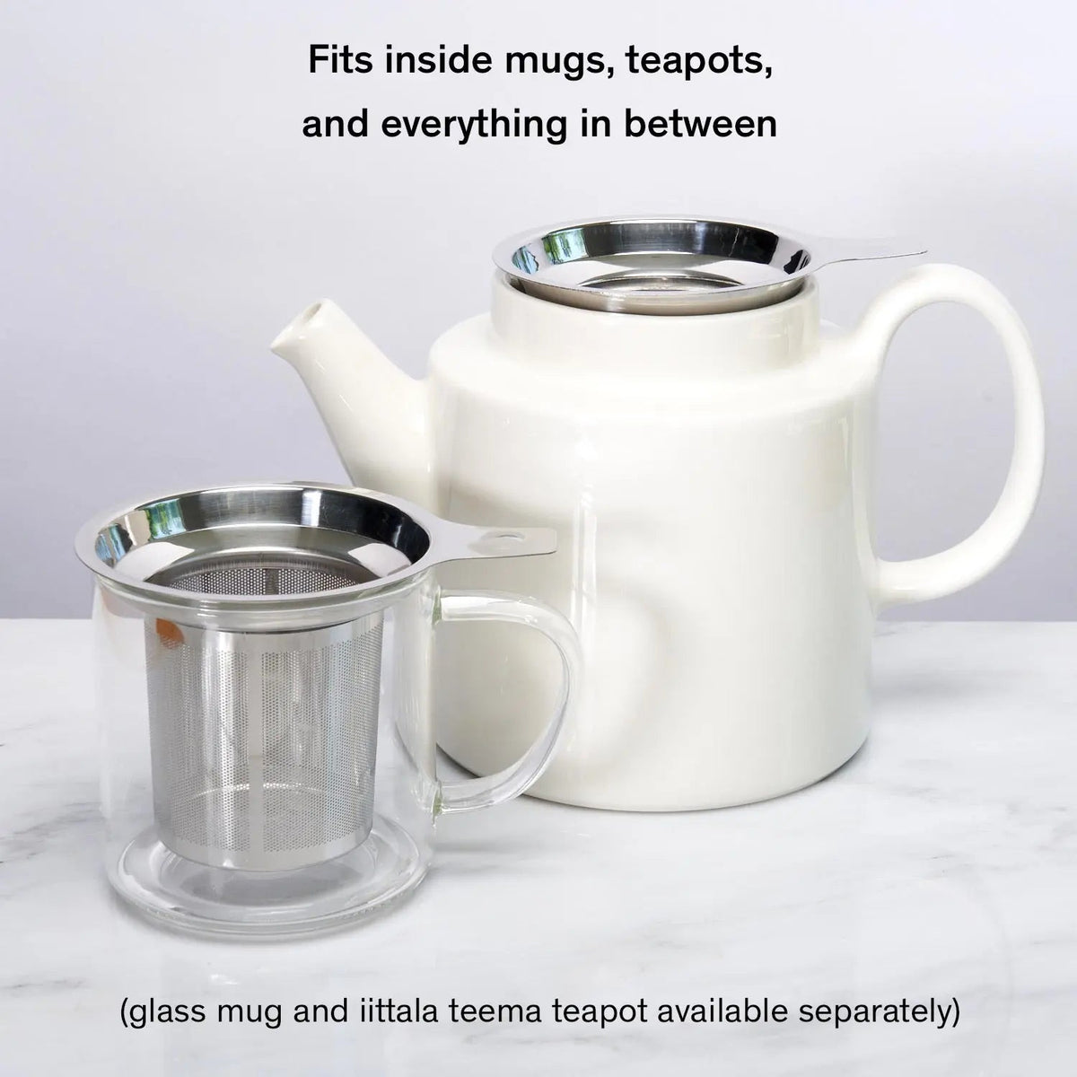 One Cup Loose Leaf Tea Infuser with Lid