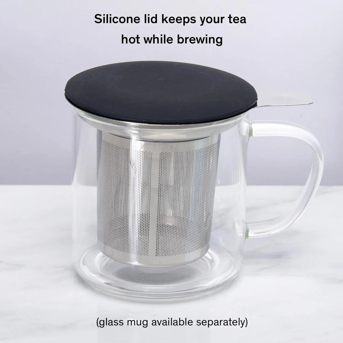 One Cup Loose Leaf Tea Infuser with Lid