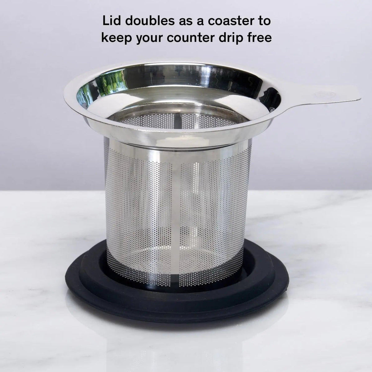 One Cup Loose Leaf Tea Infuser with Lid