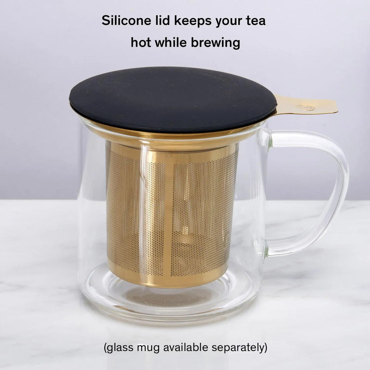 One Cup Loose Leaf Tea Infuser with Lid
