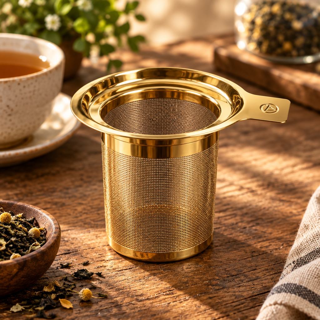 One Cup Loose Leaf Tea Infuser with Lid