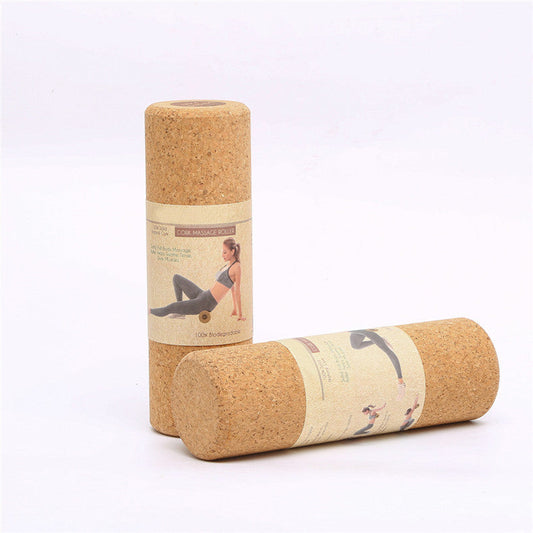 Cork & Wood Massage Roller