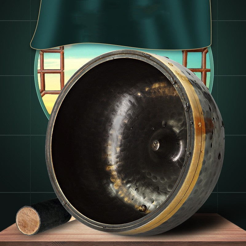 Black & Gold Singing Bowl Set