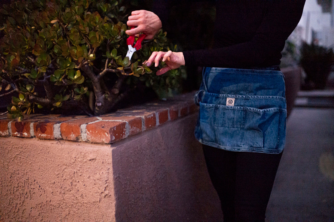 Denim Waist Apron