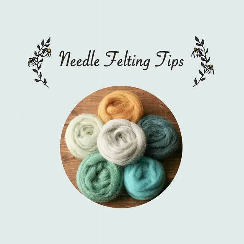 Needle Felting Starter Kit - Newbie / Beginner Friendly - Made in USA
