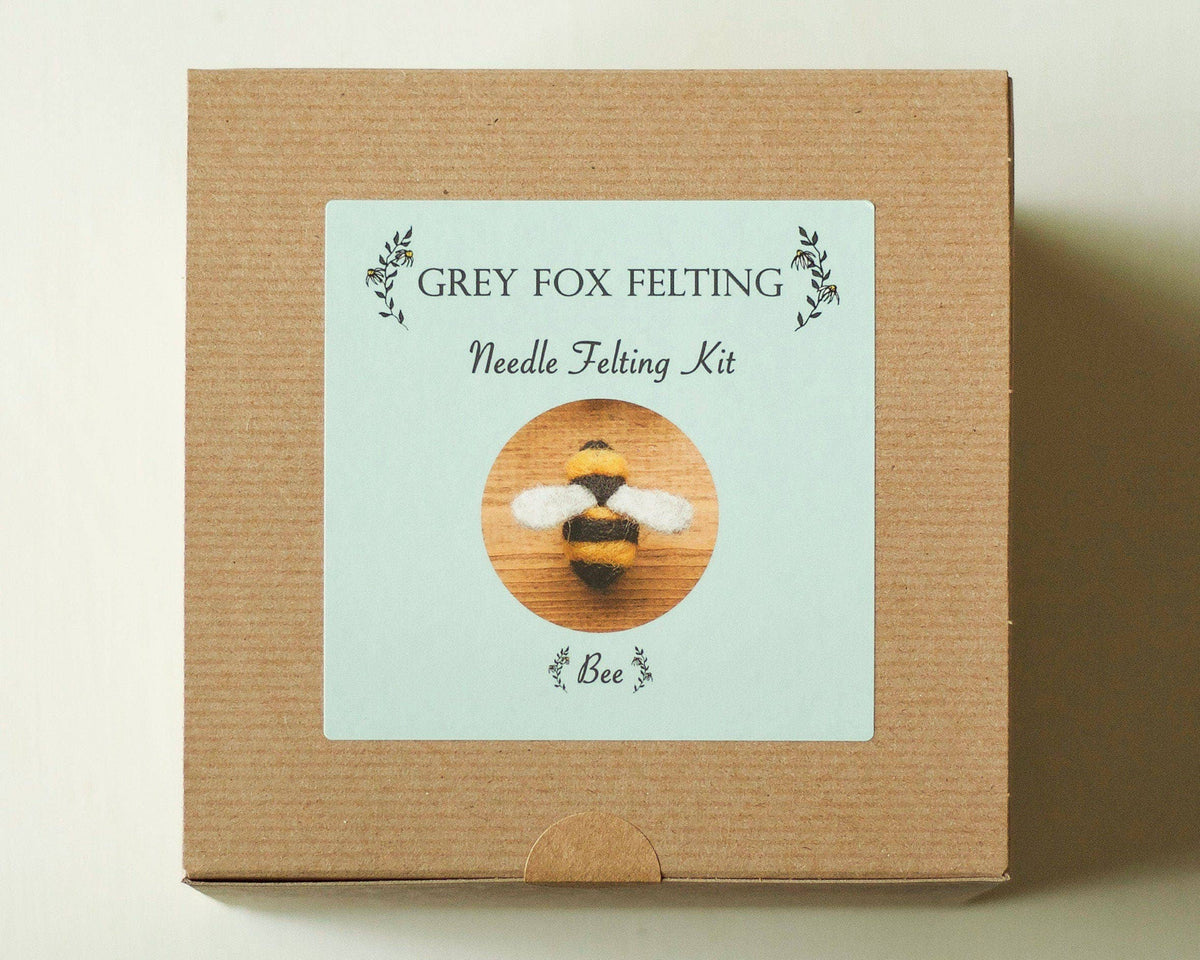 Bees Needle Felting Kit - Beginner - Made in USA