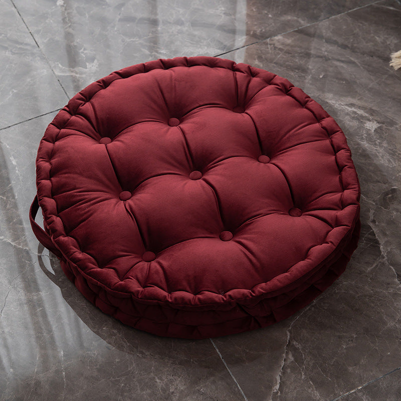 Round Tufted Floor Cushion