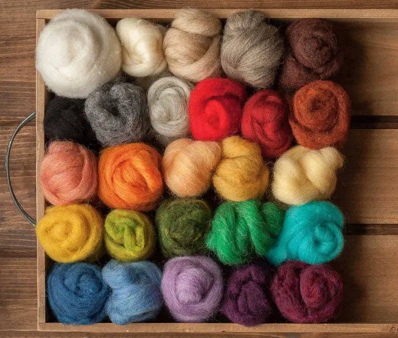 Needle Felting Starter Kit - Newbie / Beginner Friendly - Made in USA