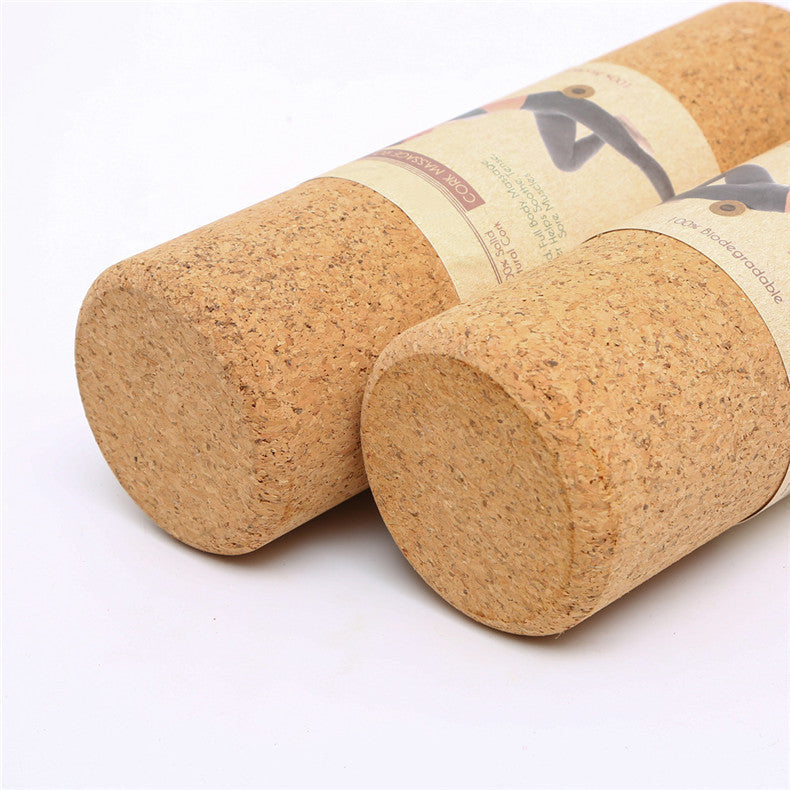 Cork & Wood Massage Roller