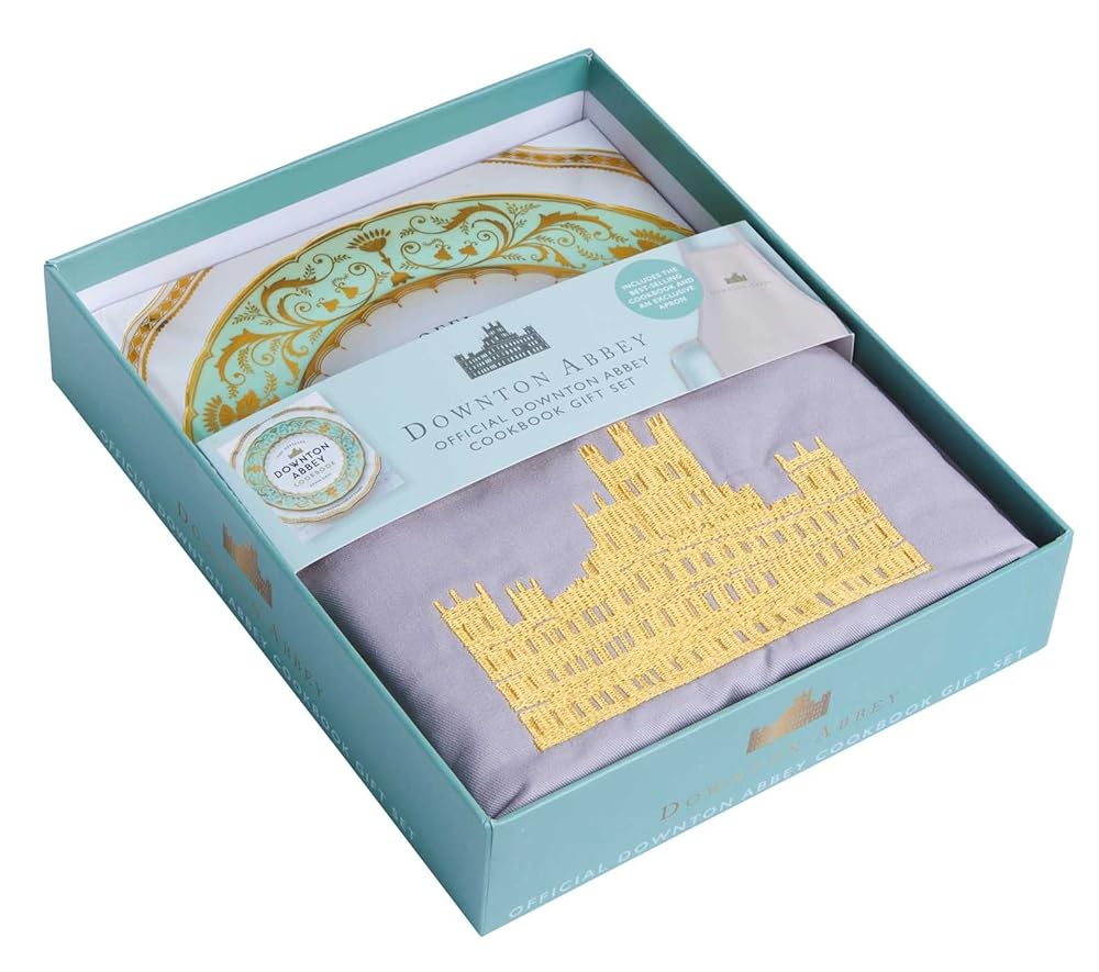The Official Downton Abbey Cookbook Gift Set | Book & Apron
