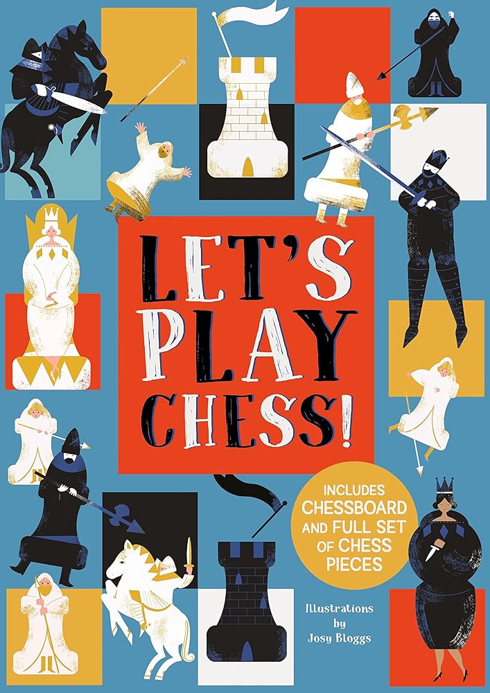 Let’s Play Chess! | Book, Chessboard & Pieces