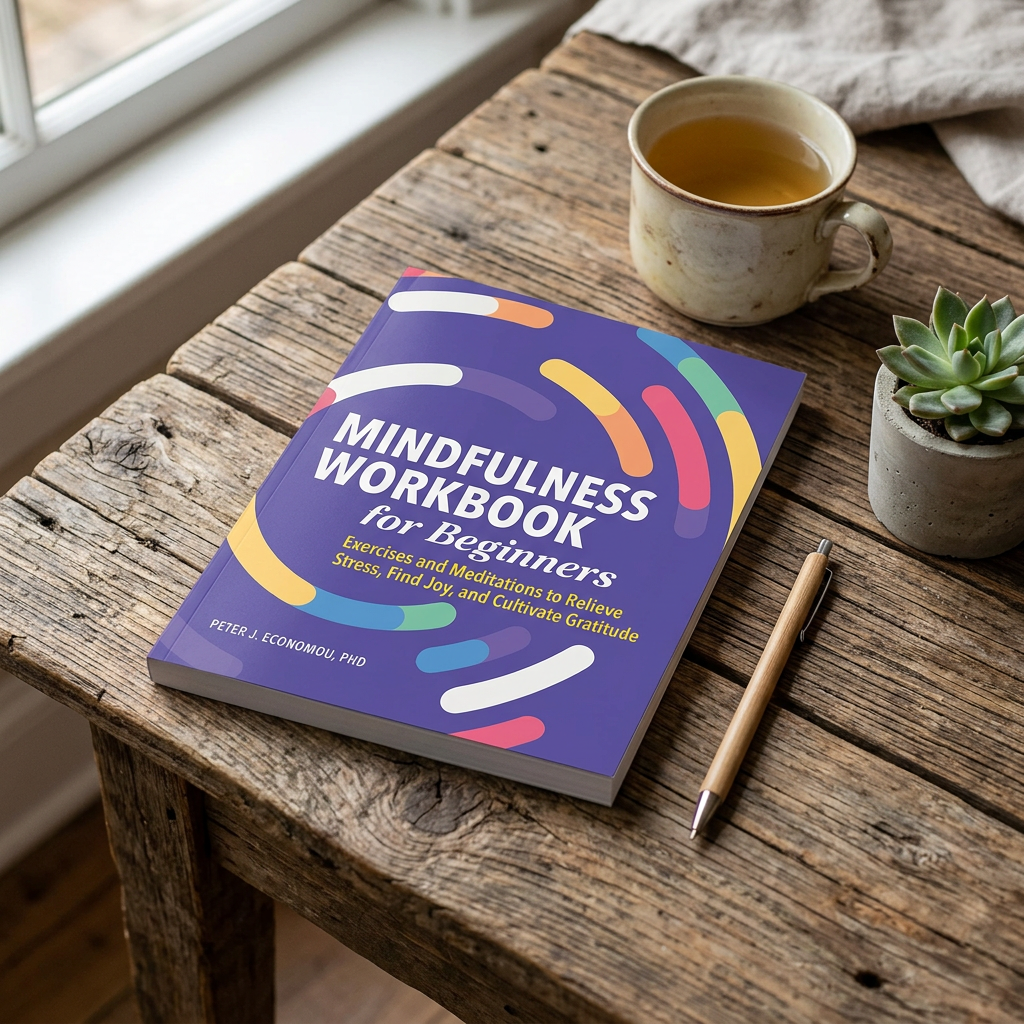 Mindfulness Workbook for Beginners by Peter Economou - Paperback