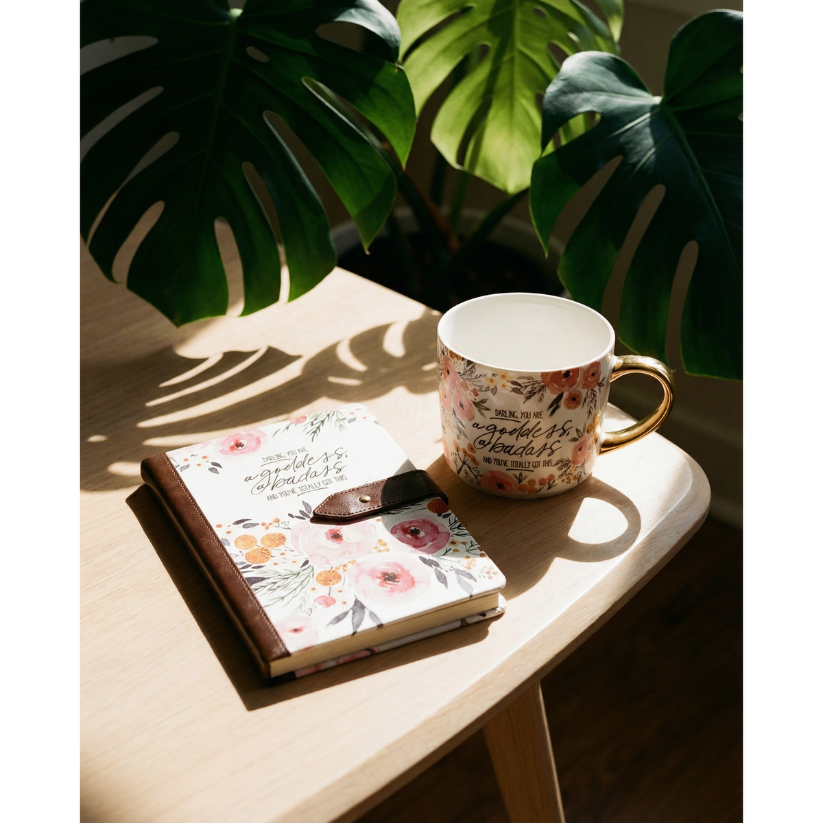 Darling Goddess Linen Journal