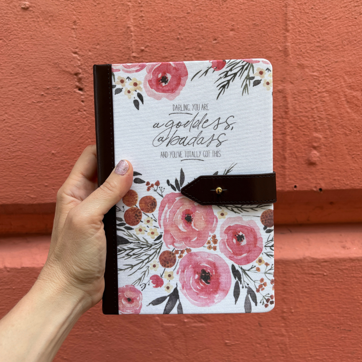 Darling Goddess Linen Journal