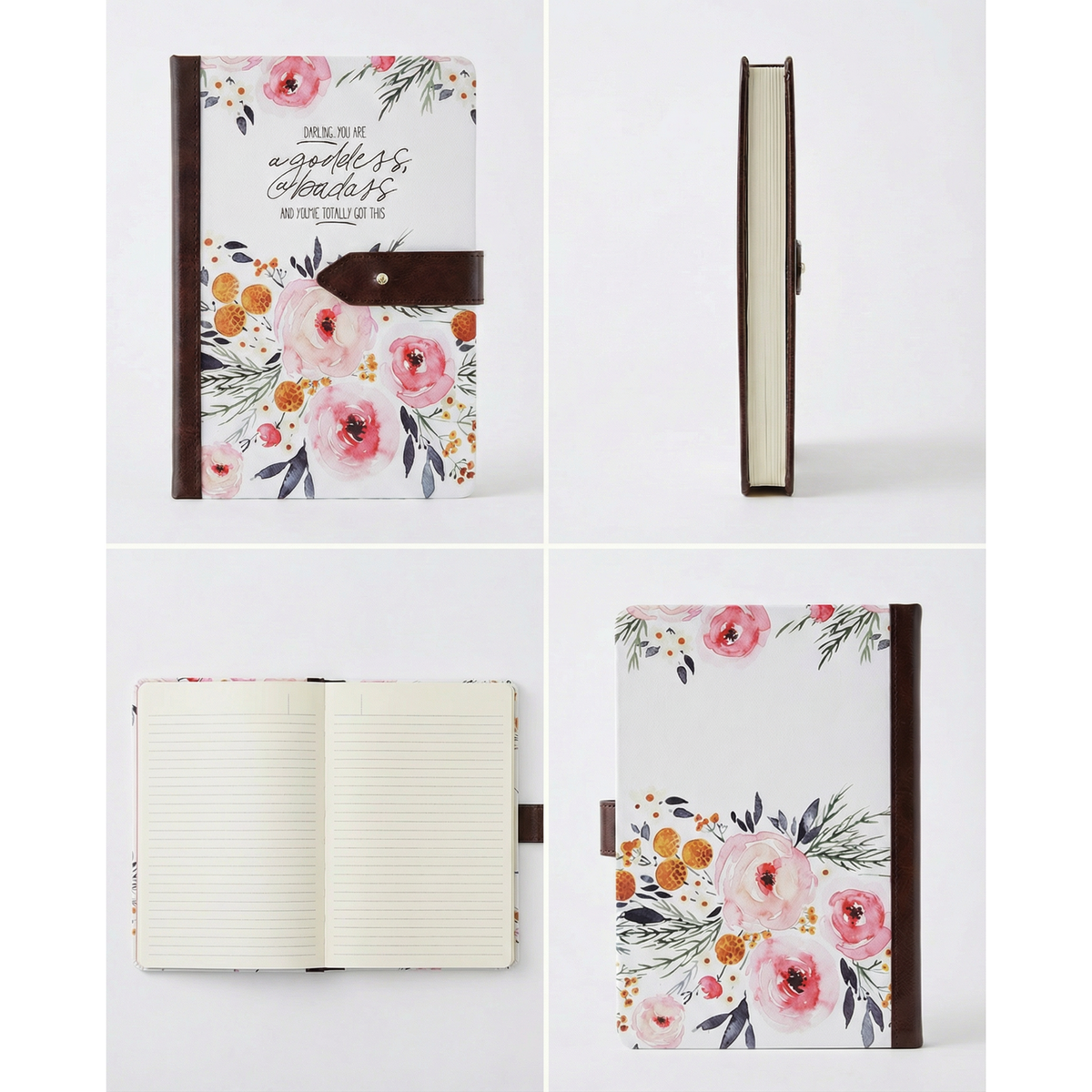 Darling Goddess Linen Journal