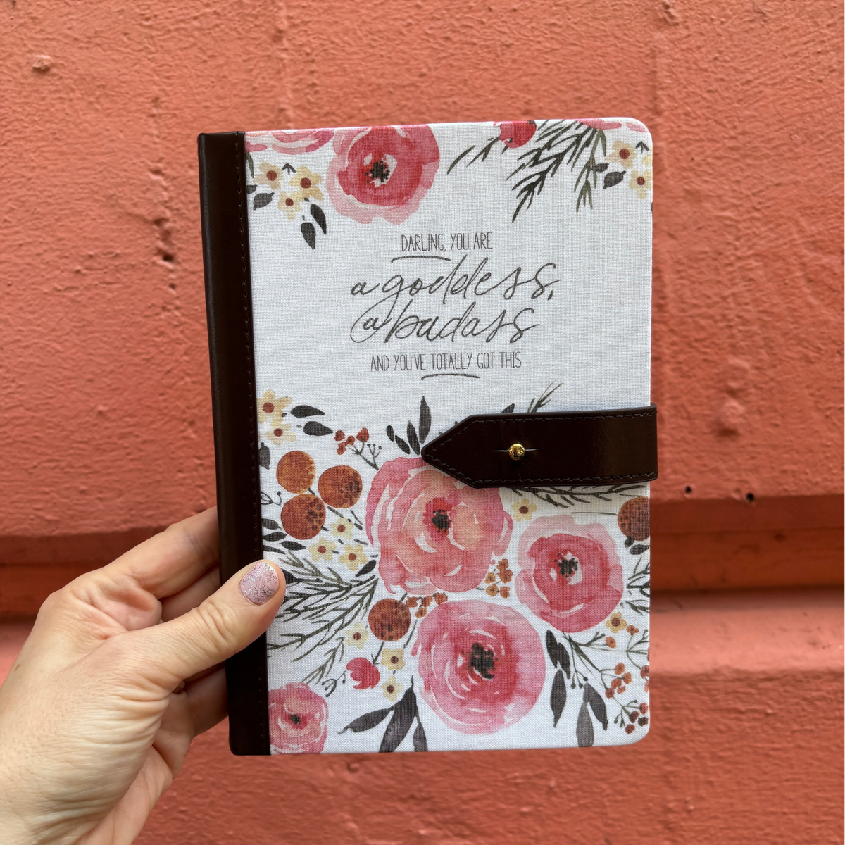 Darling Goddess Linen Journal
