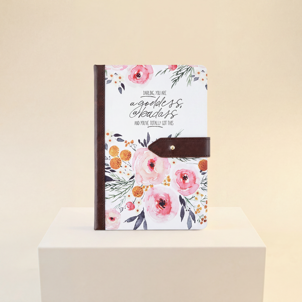 Darling Goddess Linen Journal
