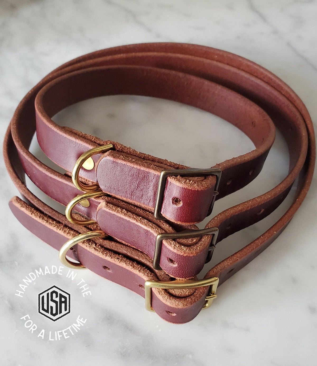 Handcrafted Leather Dog Collar
