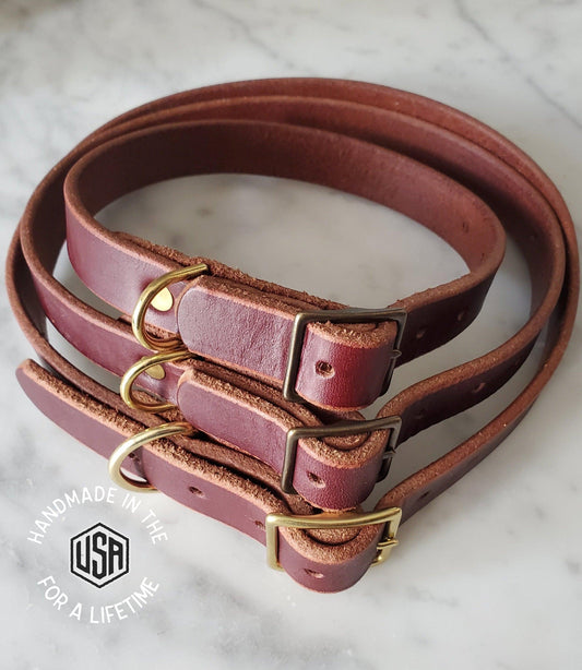 Handcrafted Leather Dog Collar