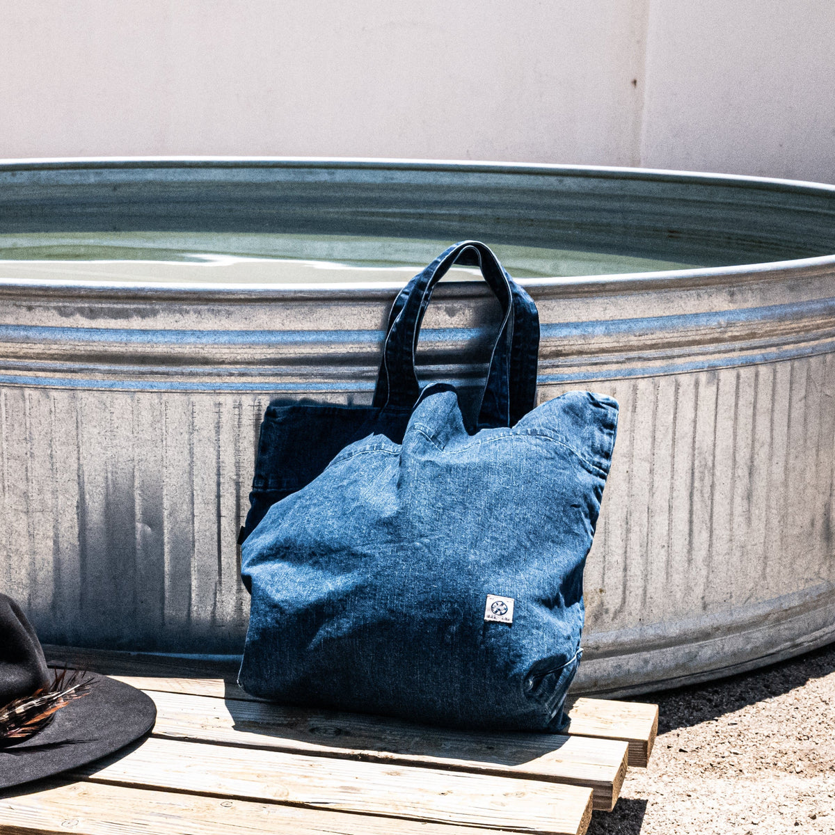 Denim Tote Bag | Made in USA