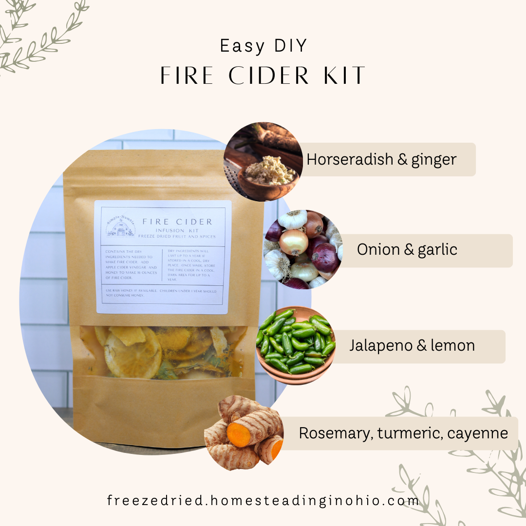 DIY Fire Cider Kit | Make Your Own Spicy Infusion