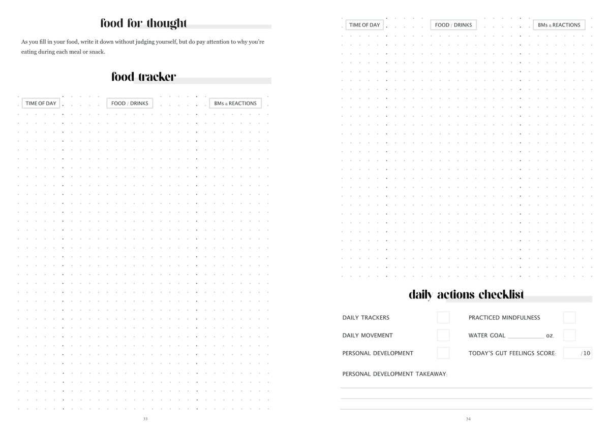 Discovery Journal | 6-Week Guided Food & Feelings Journal