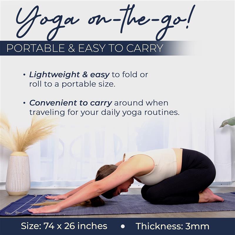 Handmade Cotton Yoga Mat