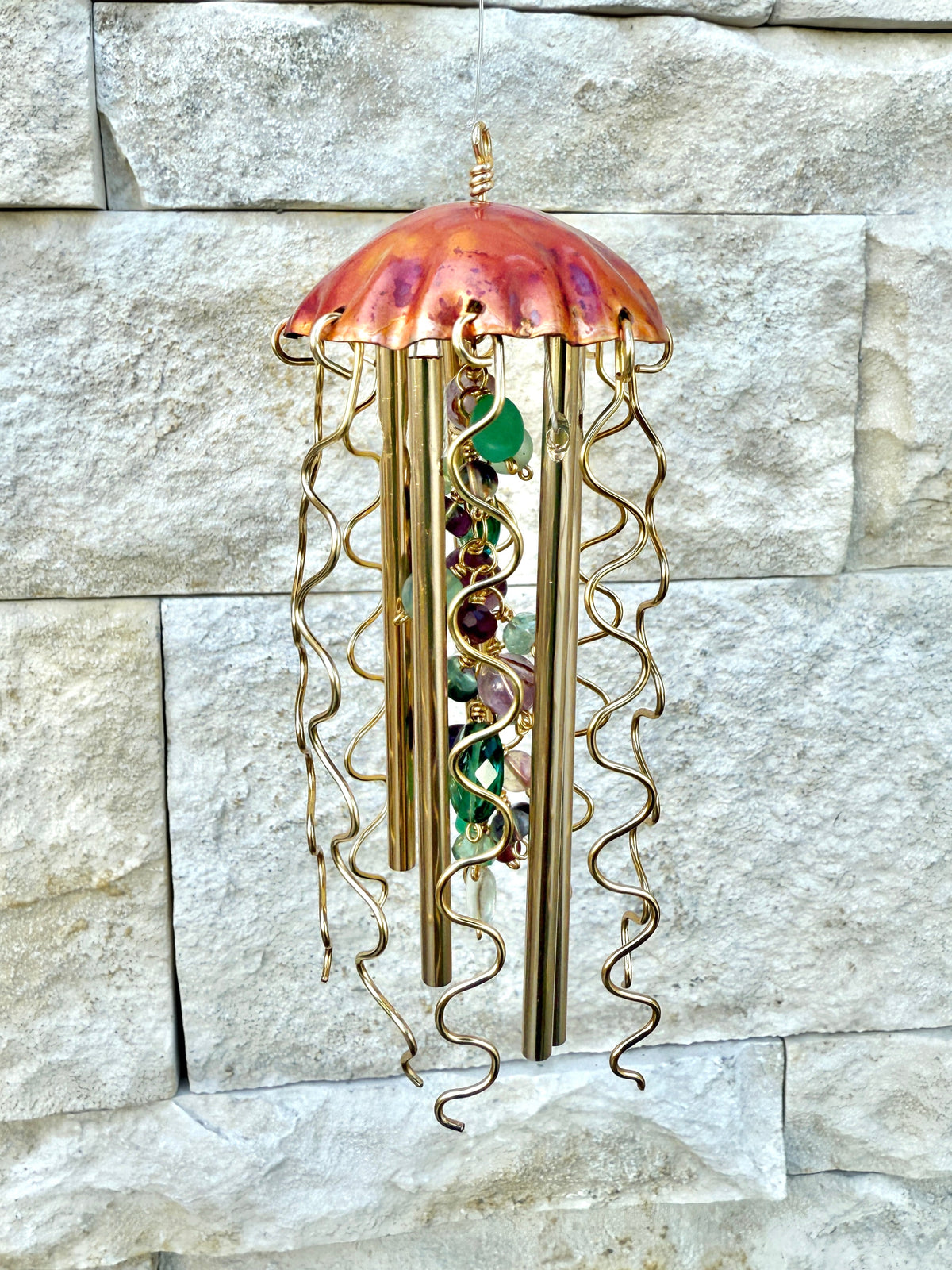 Handmade Jellyfish Wind Chime