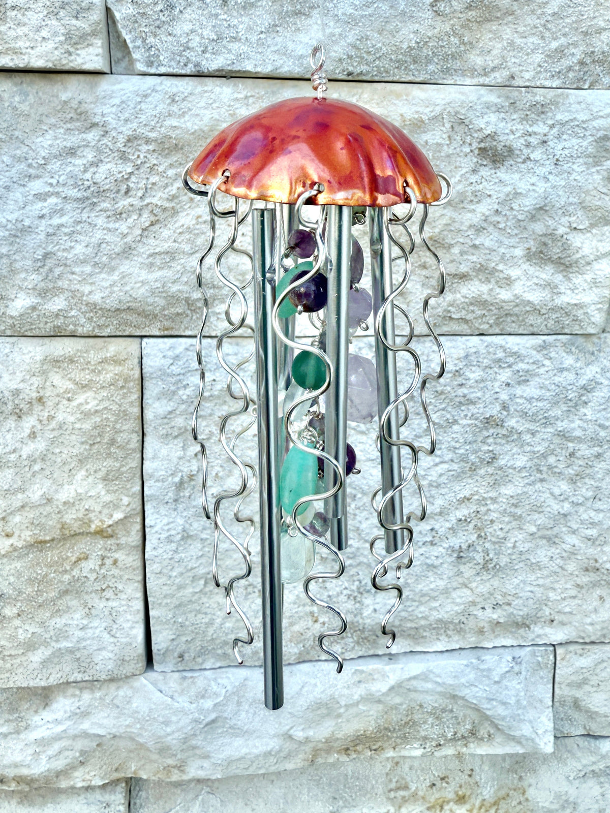Handmade Jellyfish Wind Chime