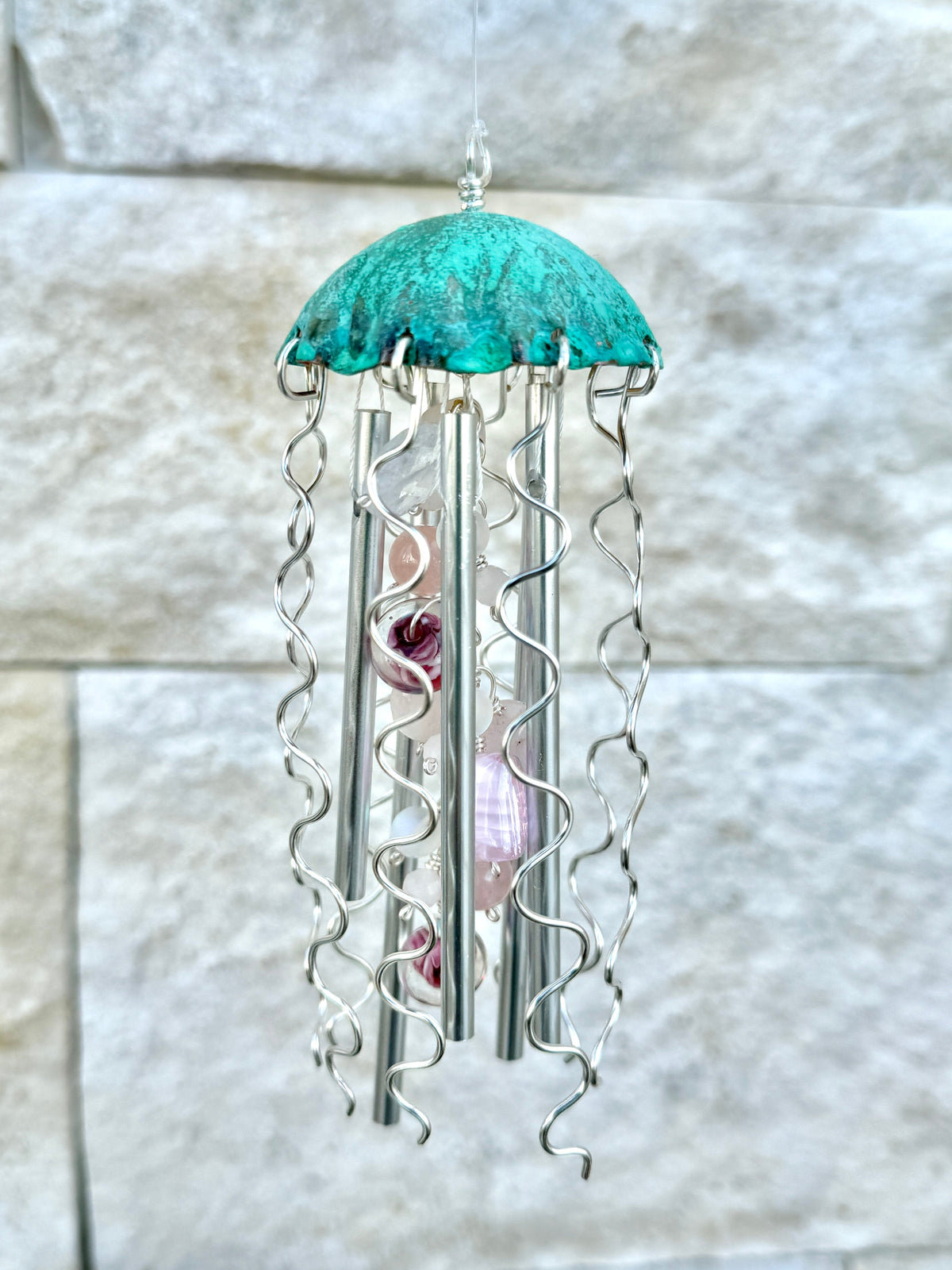 Handmade Jellyfish Wind Chime
