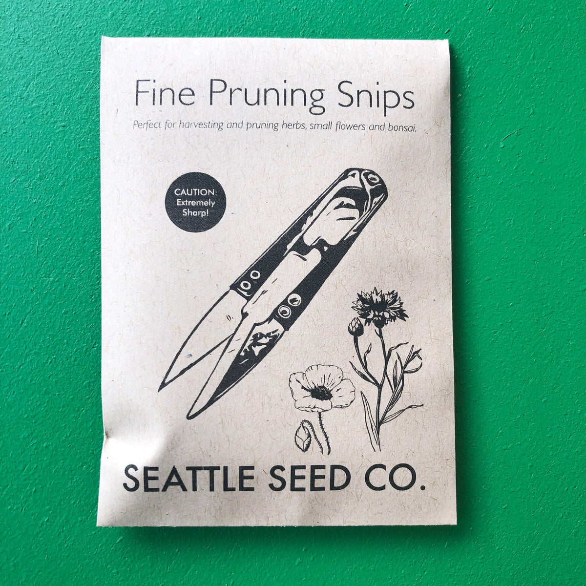 Precision Herb Snips | Stainless Steel Garden Scissors