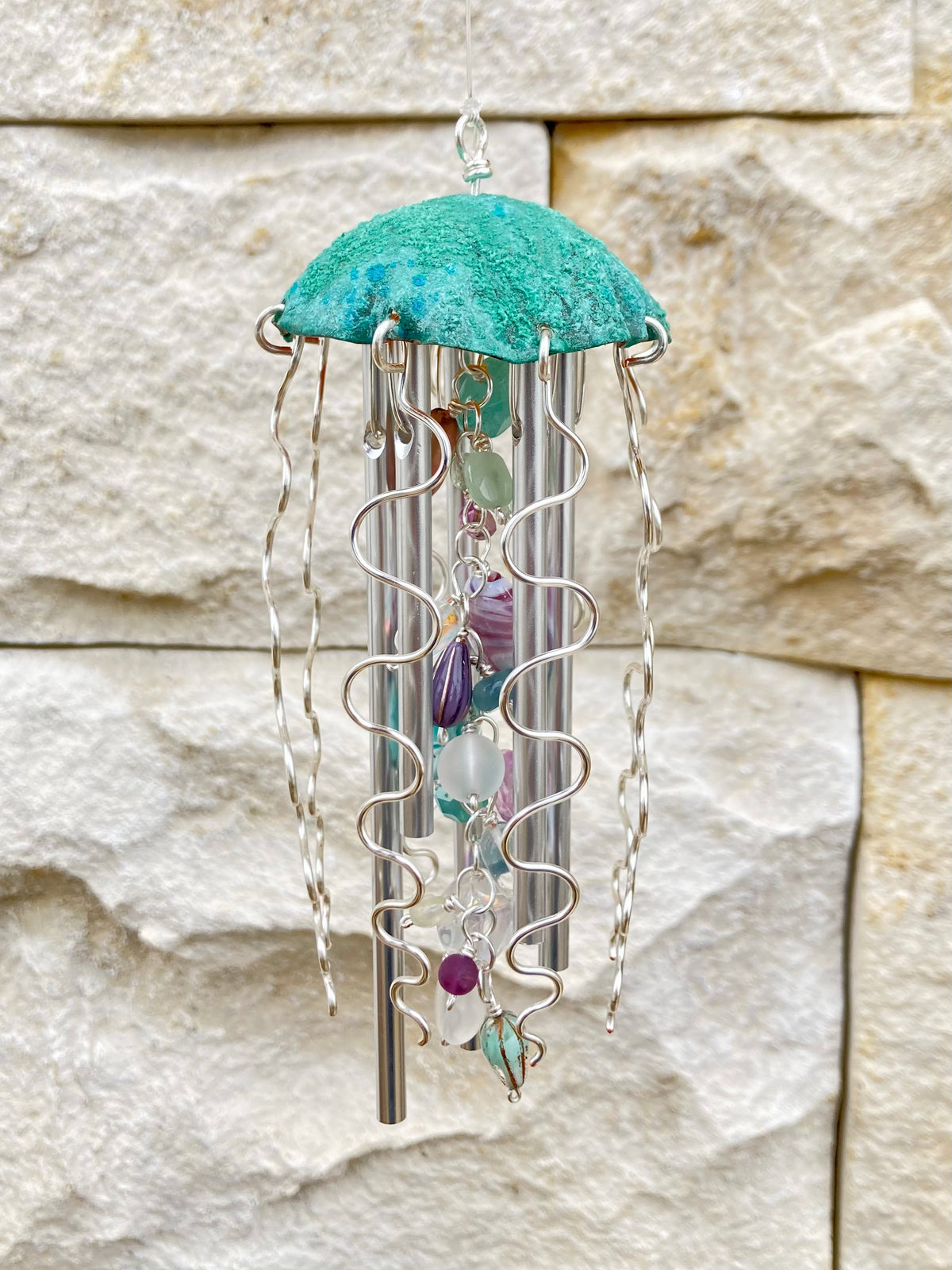 Handmade Jellyfish Wind Chime