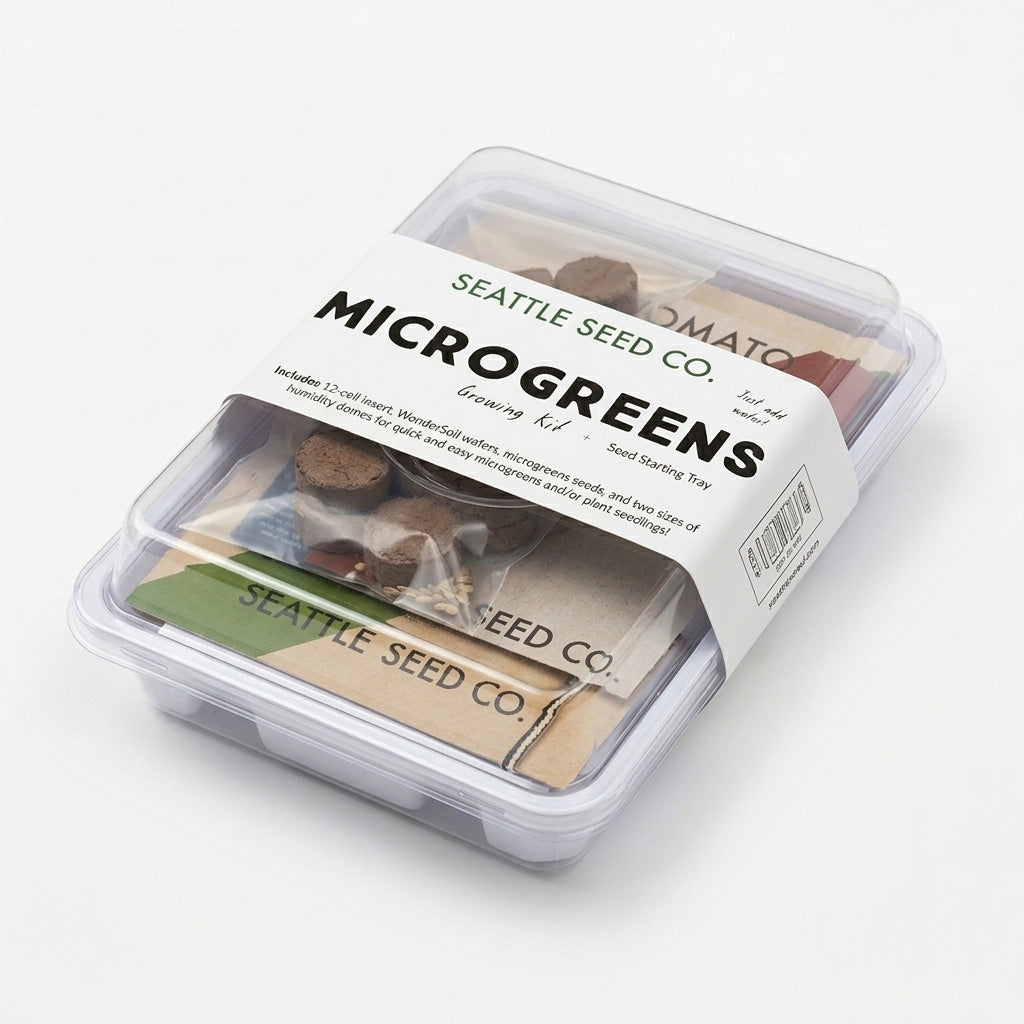Microgreens & Seed-Starting Kit | 5 Growing Batches